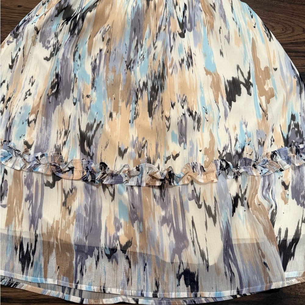 Aqua Girls Multicolor Ruffled Dress - Picture 4 of 10